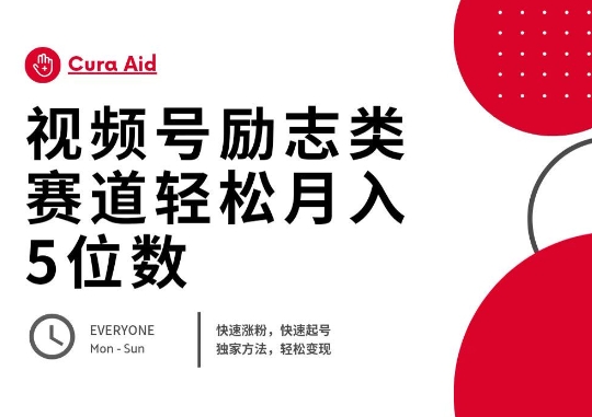 视频号励志类赛道快速涨粉500+，快速起号，轻松变现月入过W-BT狗资源网
