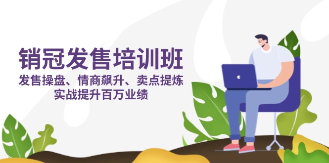 (14203期)销冠 发售培训班:发售 操盘+情商 飙升+卖点 提炼,实战提升百万业绩-BT狗资源网